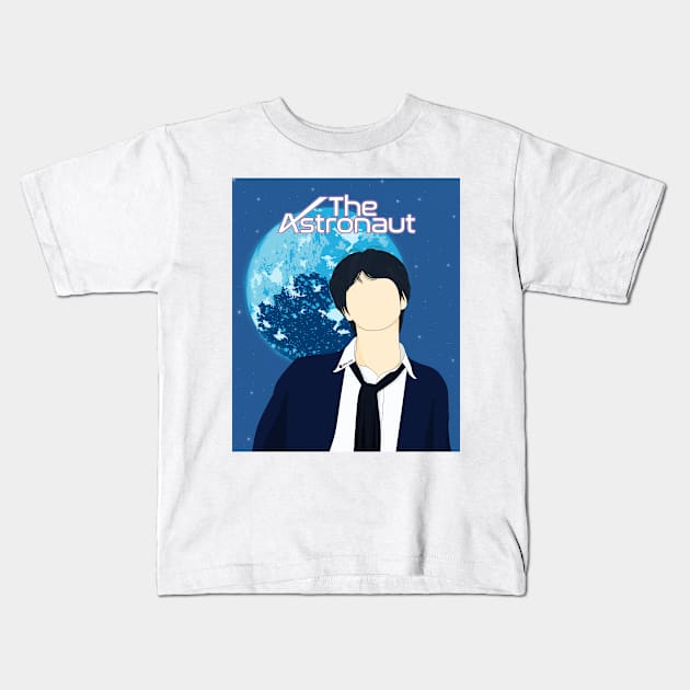 Jin The Astronaut Kids T-Shirt by kart-box